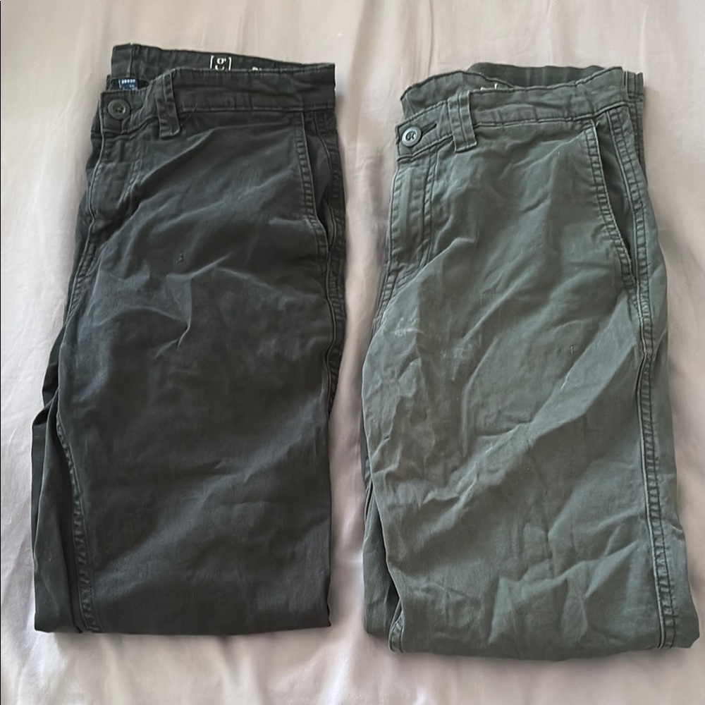 Men's Casual Pants - Black and Grey